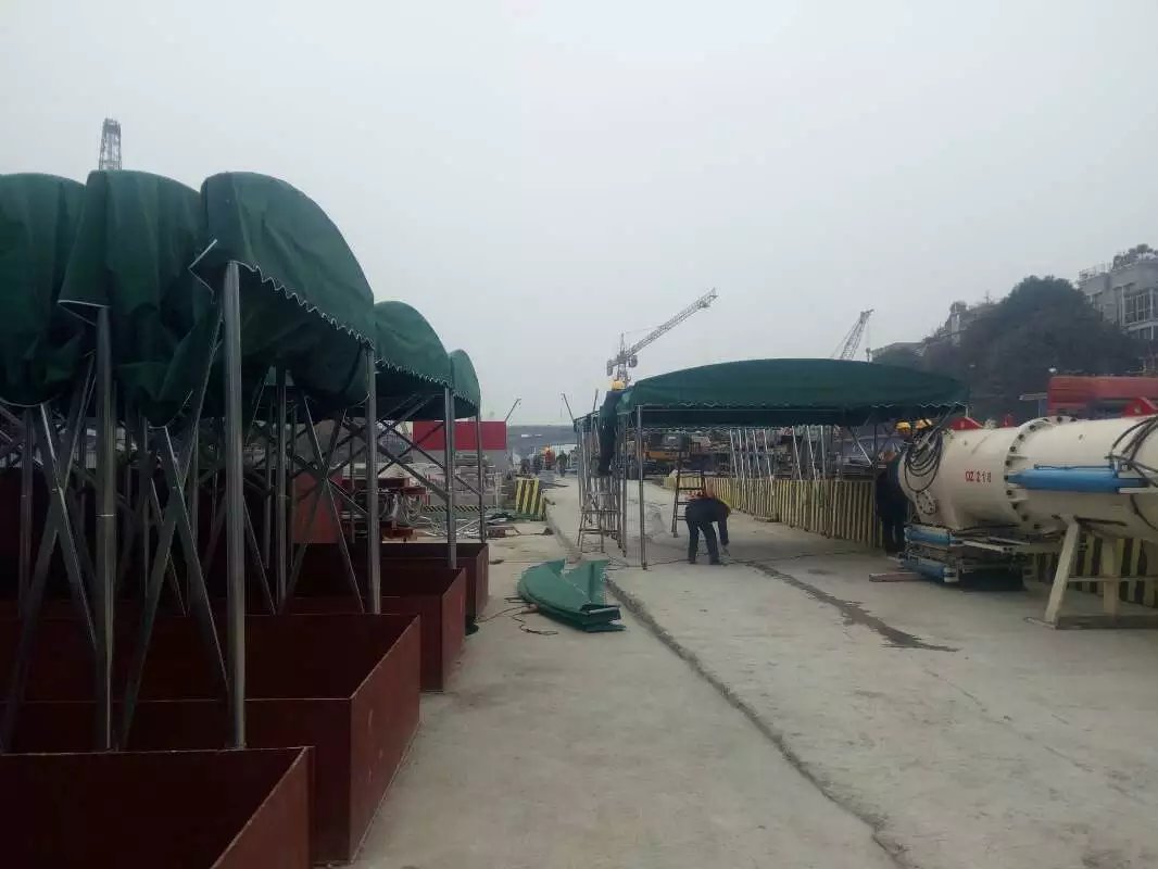定安定安中铁二十一局工地移动施工棚